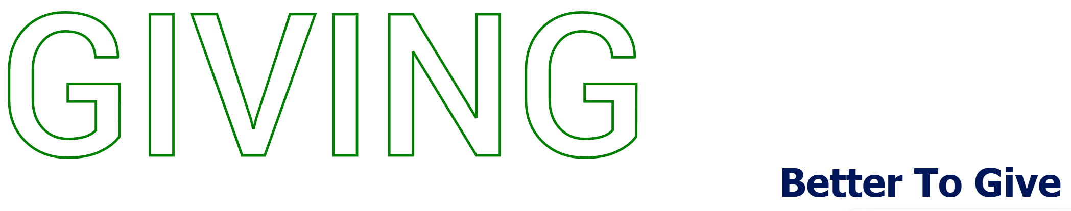 Giving
